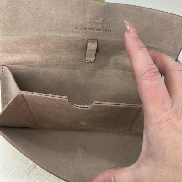 Anthropologie grey/ silver Leather Crossbody Bag - with Free wallet. - Picture 15 of 15